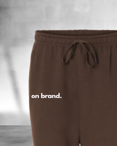 Mocha Brown Sweatpants