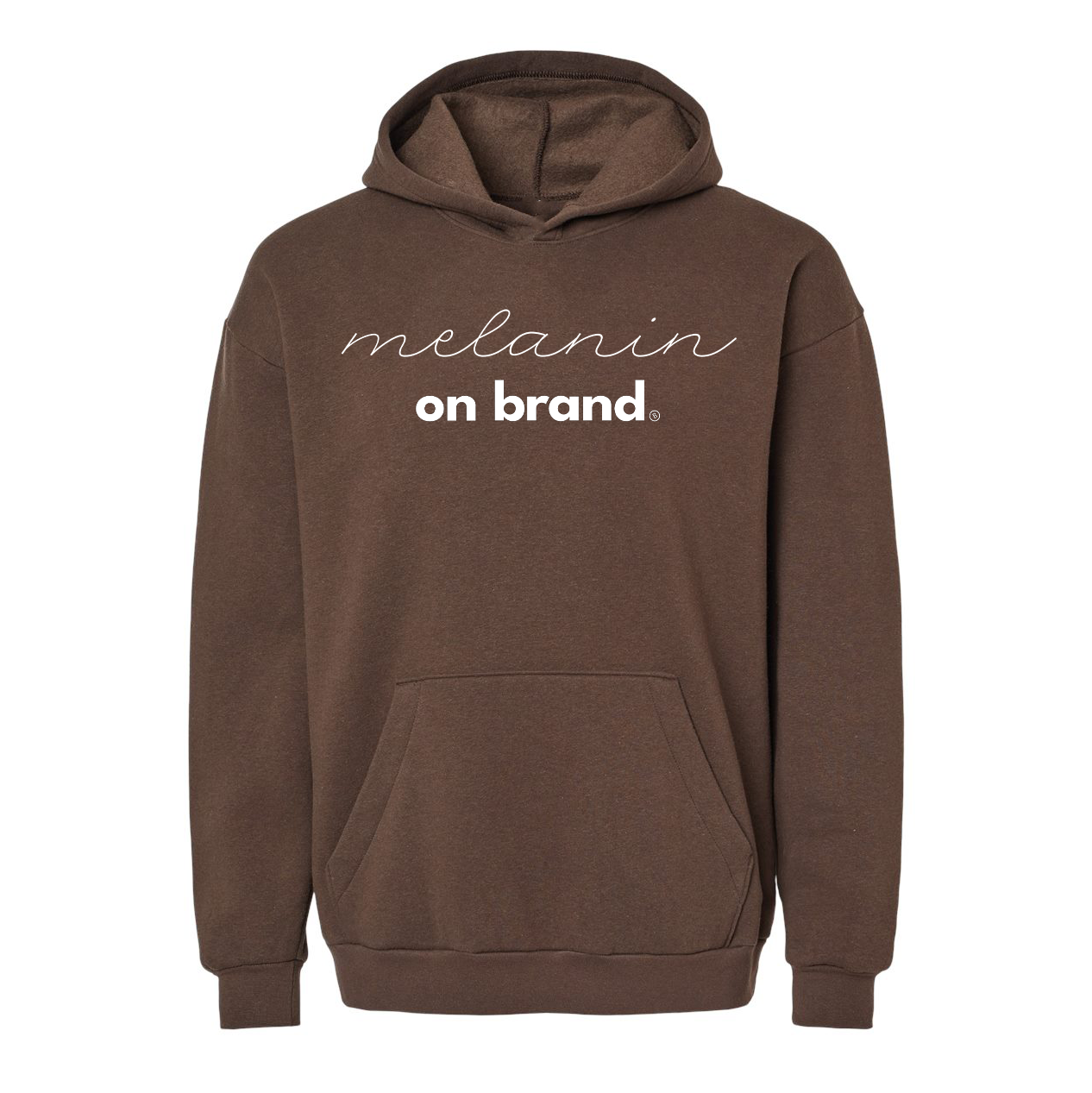 Melanin On Brand Hoodie (Mocha)