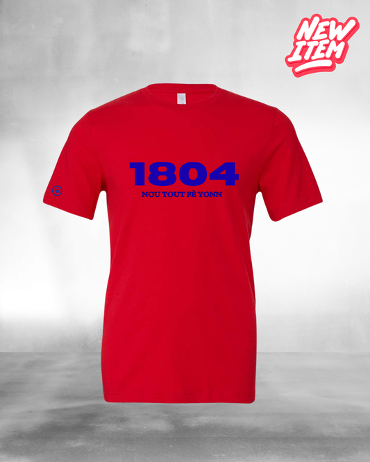 Haitian 1804 On Brand Mens Tee